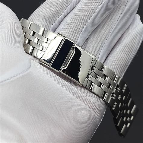 breitling watch bands stainless steel